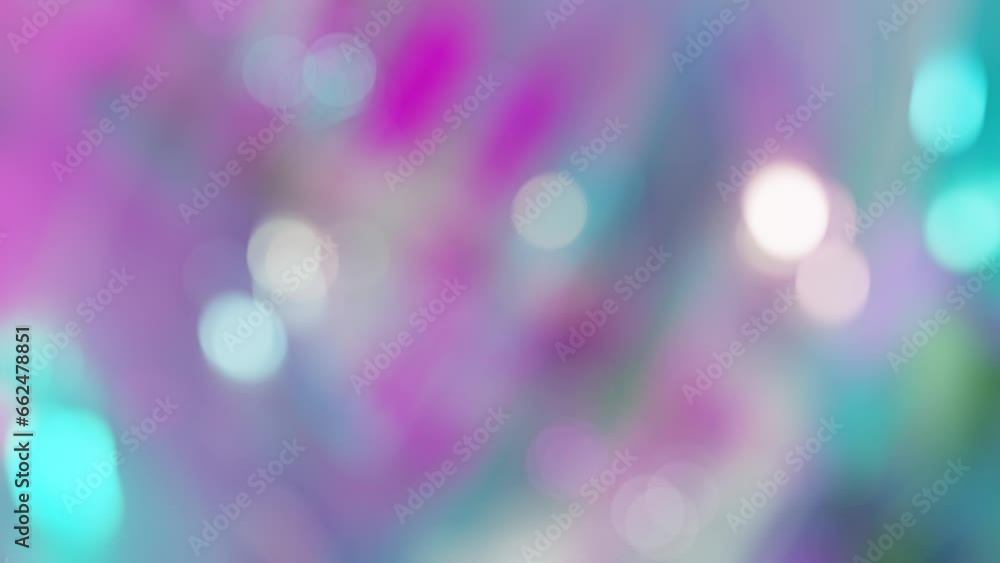 Poster bokeh light blurred circles gradient background animation.