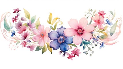 Obraz na płótnie Canvas Flower background