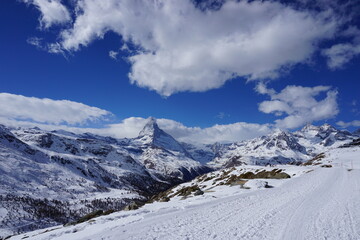 Fototapeta na wymiar Matterhorn Schweiz