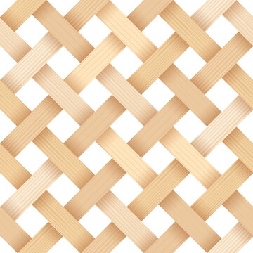 Bamboo woven pattern