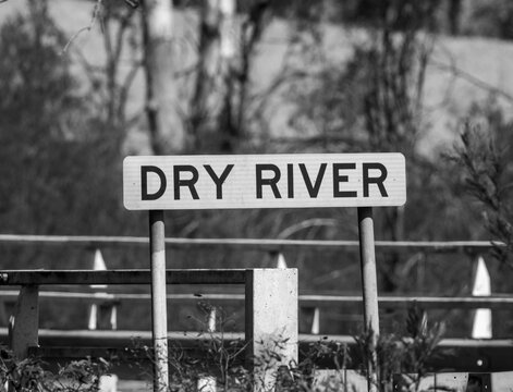Unusually named Dry River in south-eastern Australia.