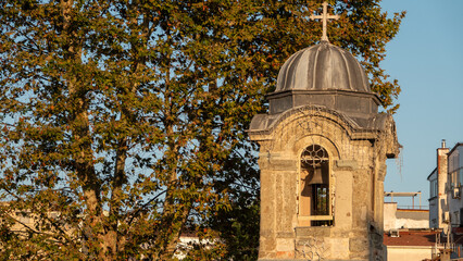 Bell Tower Of Ayia Efimia Greek Orthodox Church, Kadikoy, Istanbul, Turkey