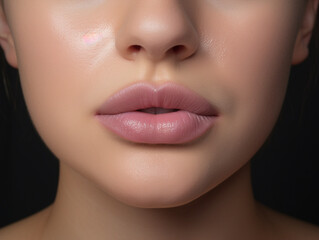 Fototapeta premium lip botox