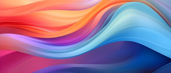 abstract colorful background with waves