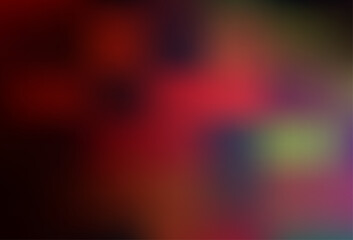 Dark Blue, Red vector blurred bright template.
