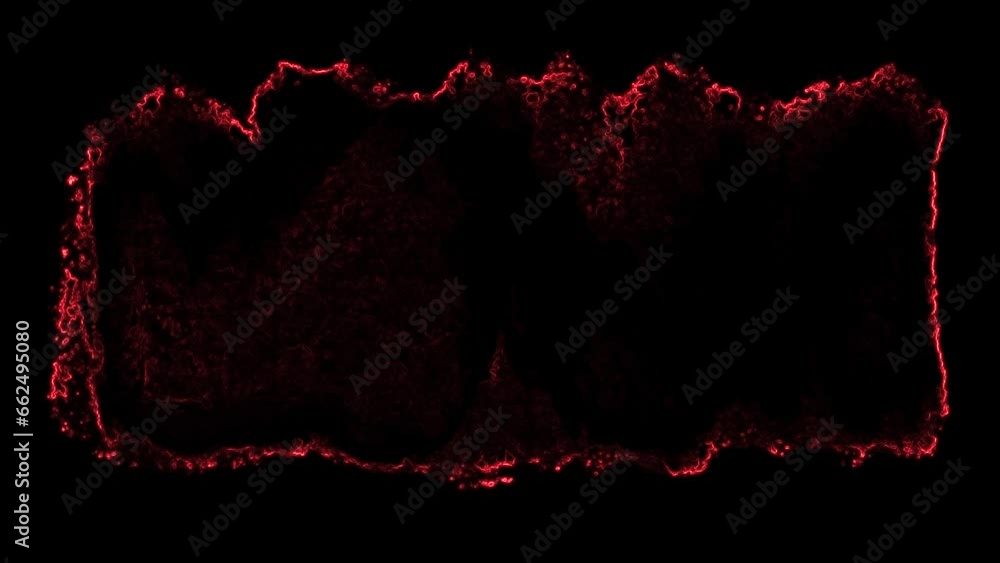 Poster background loop video with textures and hand drawing effects
