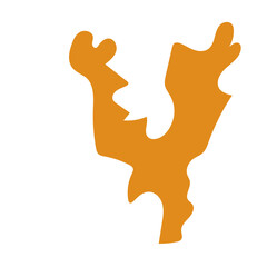 Obraz premium Retro alphabet vector 