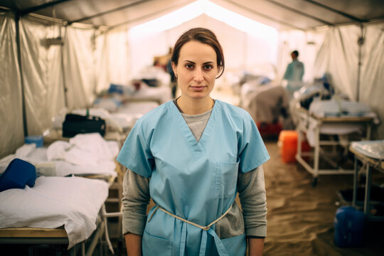 A Dedicated MSF Nurse in a Refugee Camp: Providing Critical Healthcare and Support Amidst a Humanitarian Tragedy
