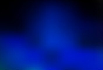 Naklejka premium Dark BLUE vector bokeh pattern.
