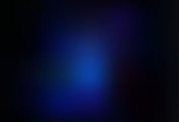 Dark BLUE vector blurred shine abstract background.