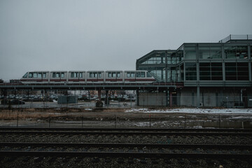 Fototapeta premium New Jersey Train Platform