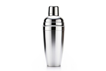 Isolated cocktail shaker on white background