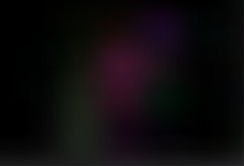 Dark Silver, Gray vector abstract bokeh pattern.