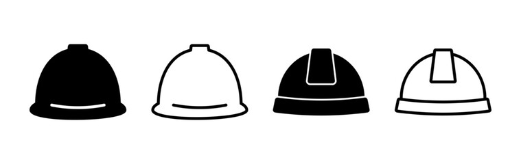 Helmet icon vector. safety helmet icon