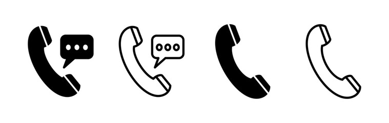 Call icon vector. phone icon vector