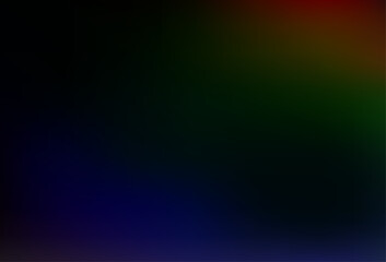Dark Multicolor, Rainbow vector bokeh pattern.