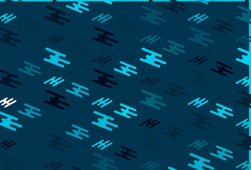 Light BLUE vector texture with colorful lines.