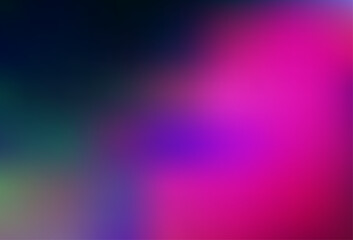 Dark Pink, Blue vector blurred and colored background.
