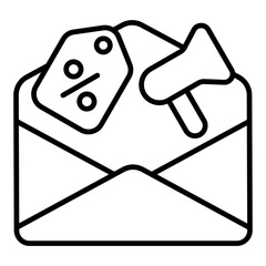 Email marketing icon