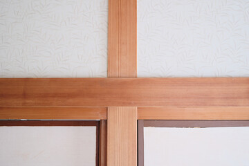 和室の長押のテクスチャー