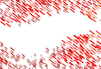 Obraz premium Light Red vector template with repeated sticks.