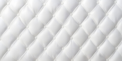 Stylish White Leather Texture Pattern for Interior Design - obrazy, fototapety, plakaty