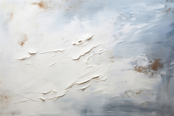 白い絵の具を塗った壁