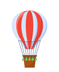 Big air balloon vector concept