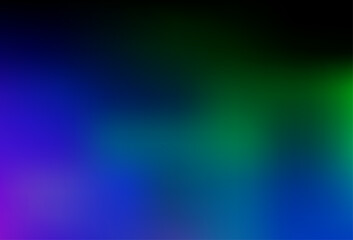 Fototapeta premium Dark Multicolor, Rainbow vector bokeh and colorful pattern.