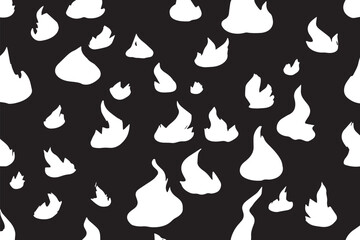 VECTOR OF WOODEN FIRE BLACK AND WHITE TEXTURE