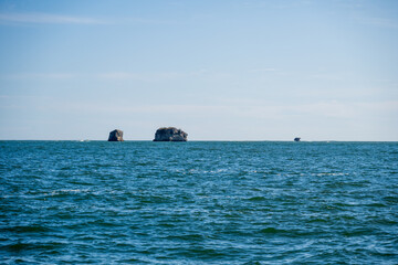 日本の宮城県のとても美しい松島海岸の風景