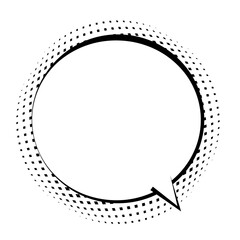 ふきだし　フレーム　シルエット　アイコン