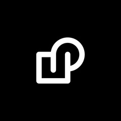 the logo consists of the letters P and U monogram.