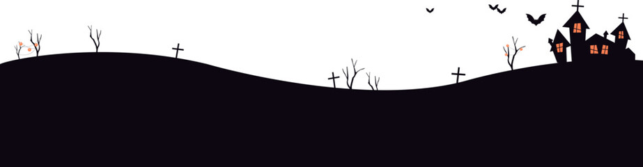 halloween haunted house background