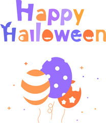 Happy Halloween balloon