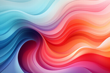 Abstract colorful gradient background Generative AI