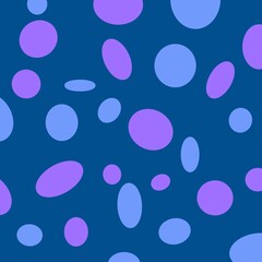 Purple and blue spotted background