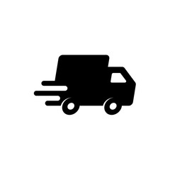 Fast Truck Delivery Icon