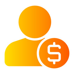 investor gradient icon