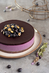 blueberry cheesecake