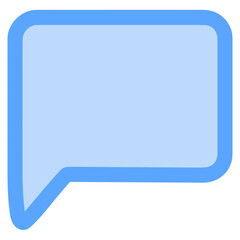 Comment icon symbol vector image. Illustration of the chat social media concept design image