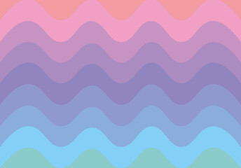 Pastel waves