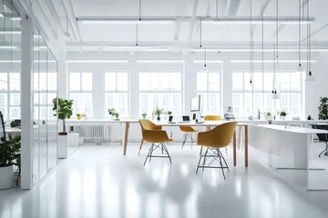 interior of modern office