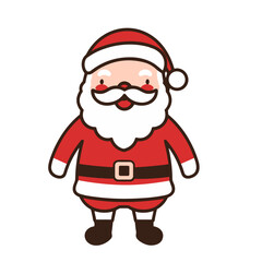 Santa Claus simple vector