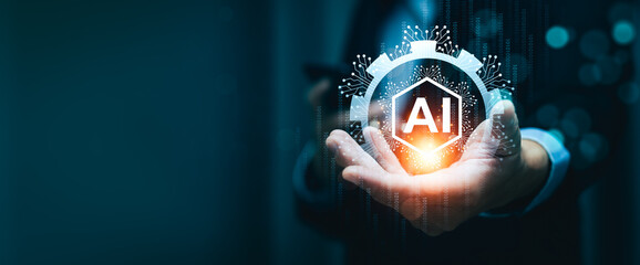 AI technology enhances businesses by processing data, improving decision-making, developing...