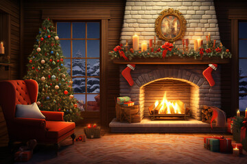 Christmas and New Year, Cozy fireplaces and warm hot chocolates, lighting bonfires, candles, or lanterns. the season of winter brings a huge scope for creativity.