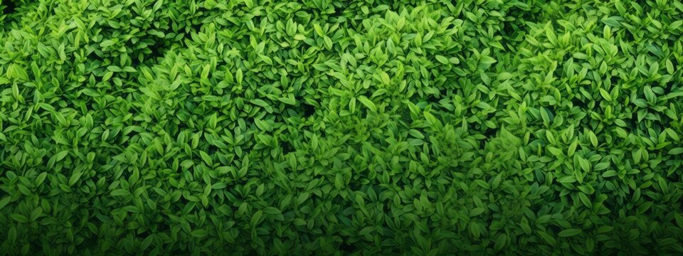 Tea field green plantation agriculture background top leaf farm landscape pattern drone.  Organic field mountain green plant tea table view wooden product aerial display farmer wood fresh harvest land