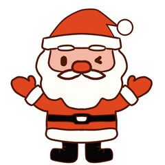 santa claus cartoon