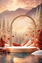 Background of holiday scenes
