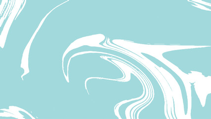 Blue Abstract Marble Pattern Background